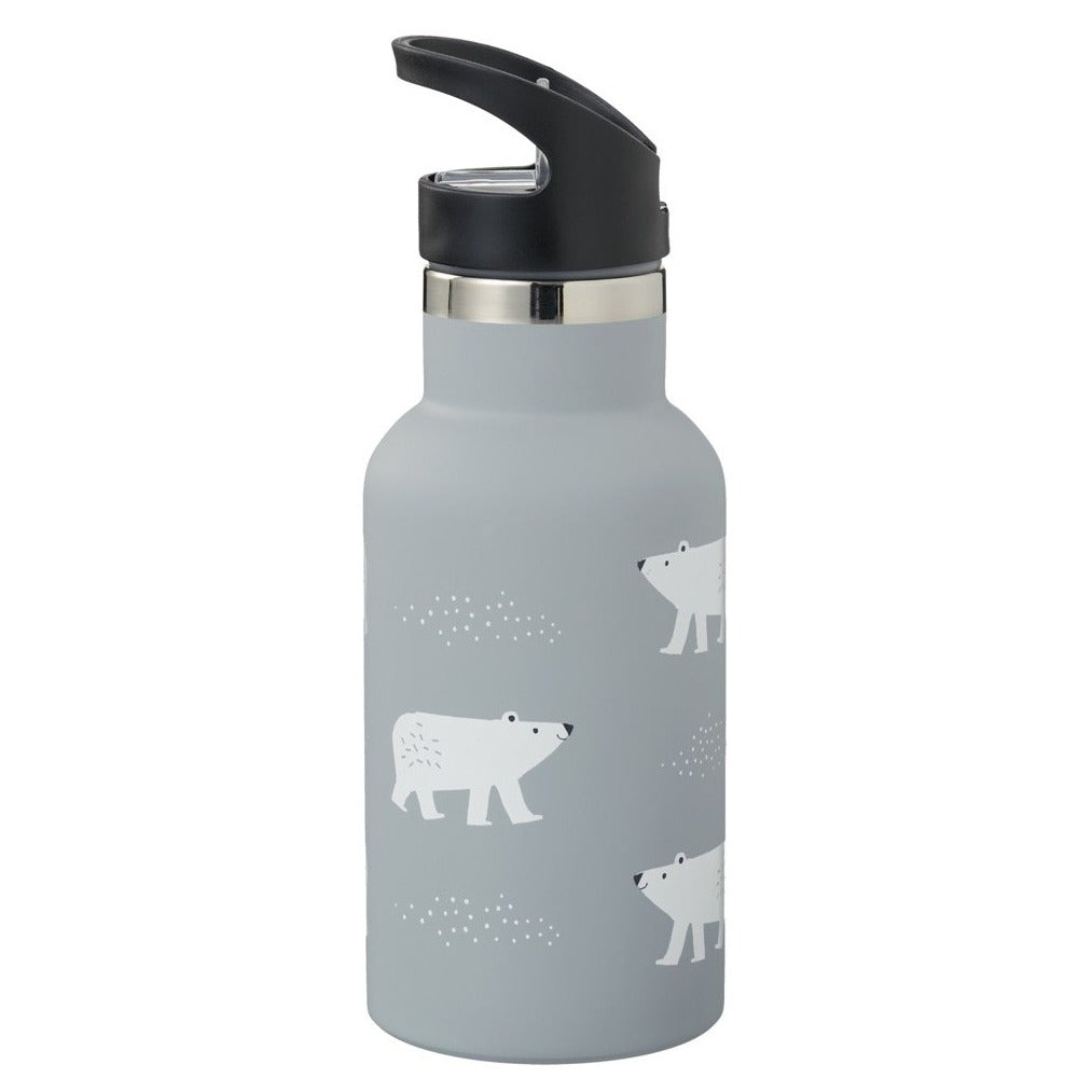 Botella Térmica 350 ml con boquilla de recambio- Oso polar – Trendy Tales