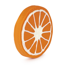 Cargar imagen en el visor de la galería, Mordedor y juguete de baño ecológico naranja - Clementino The Orange
