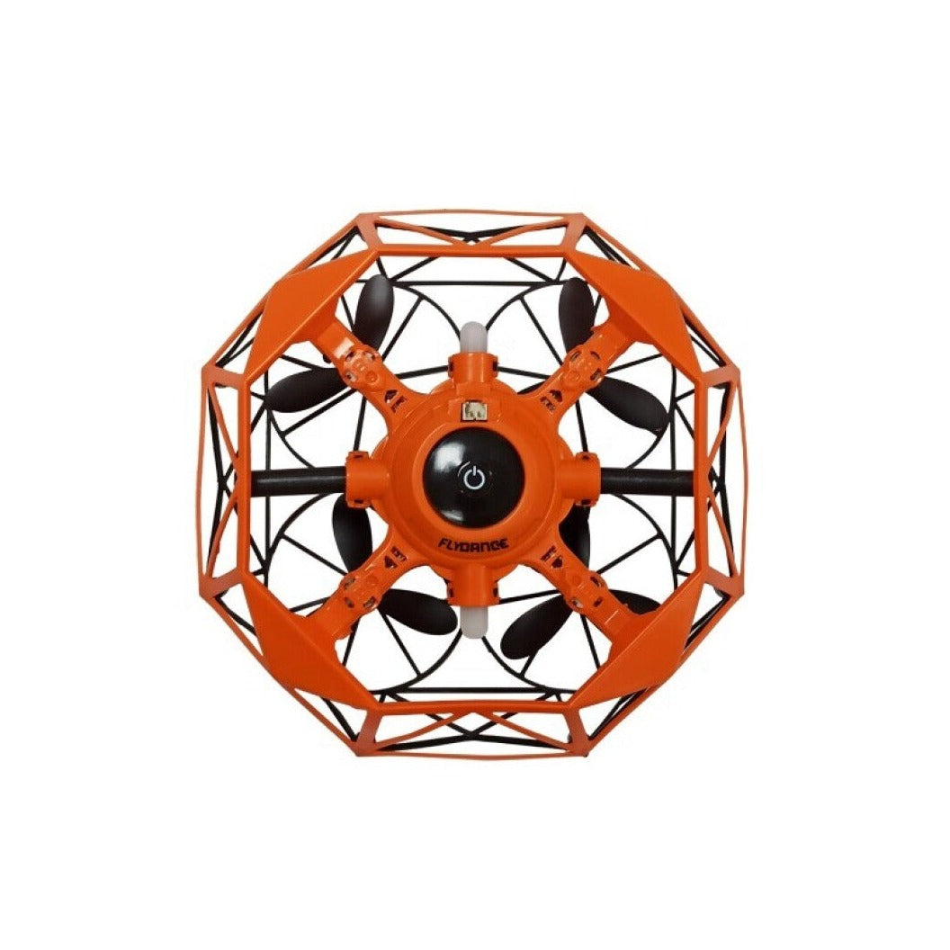 Dron con amortiguación - FlyDance naranja