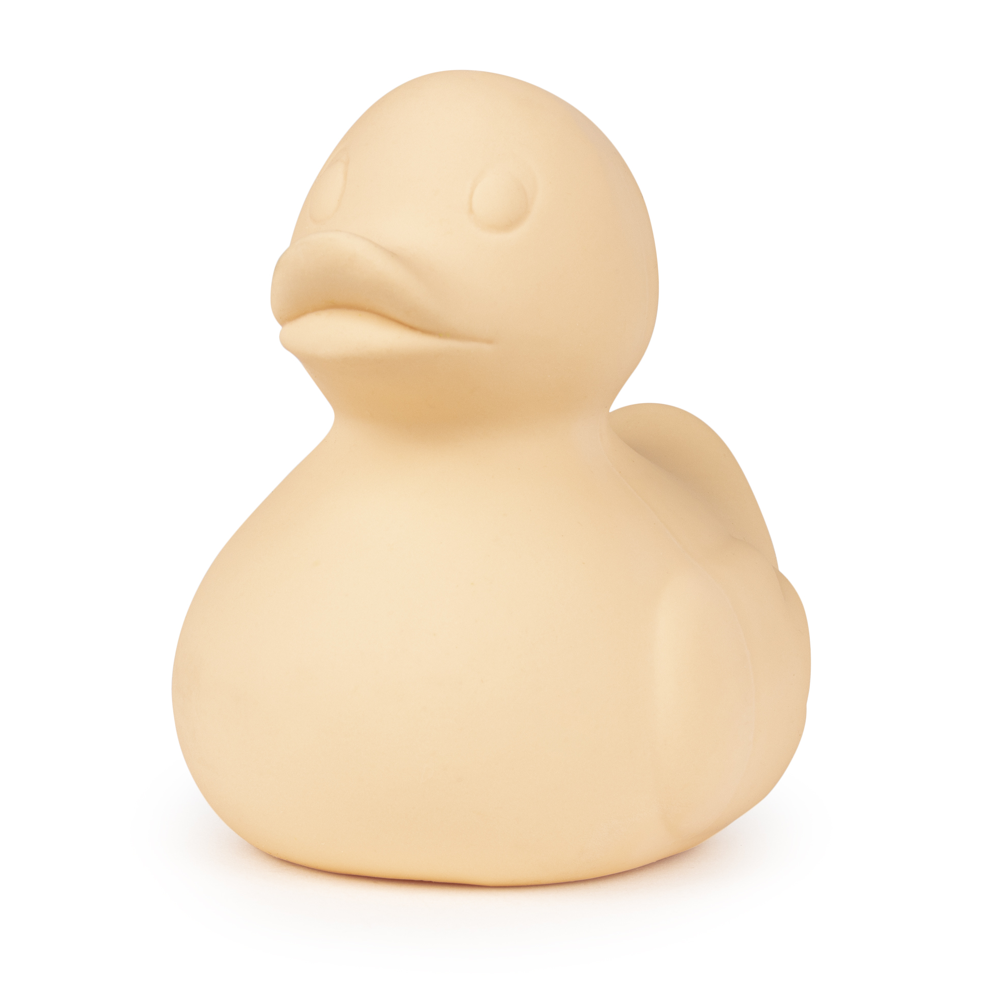 Mordedor y juguete de baño ecológico pato nude - Monochrome Nude
