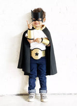 Cargar imagen en el visor de la galería, Kit de disfraz de superhéroe negro
