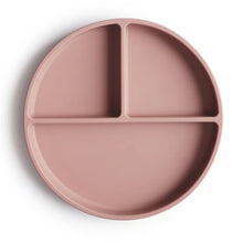 Cargar imagen en el visor de la galería, Plato compartimentos silicona - Rosa blush
