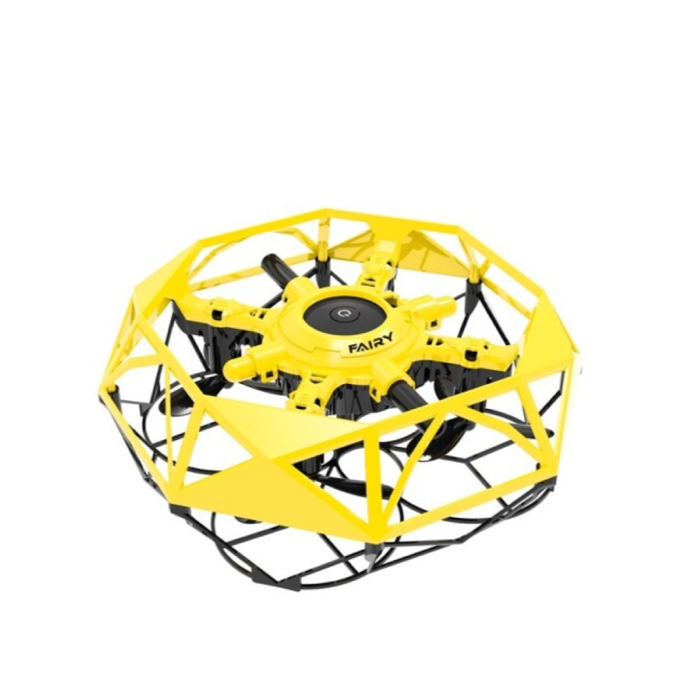 Dron con amortiguación - FlyDance amarillo